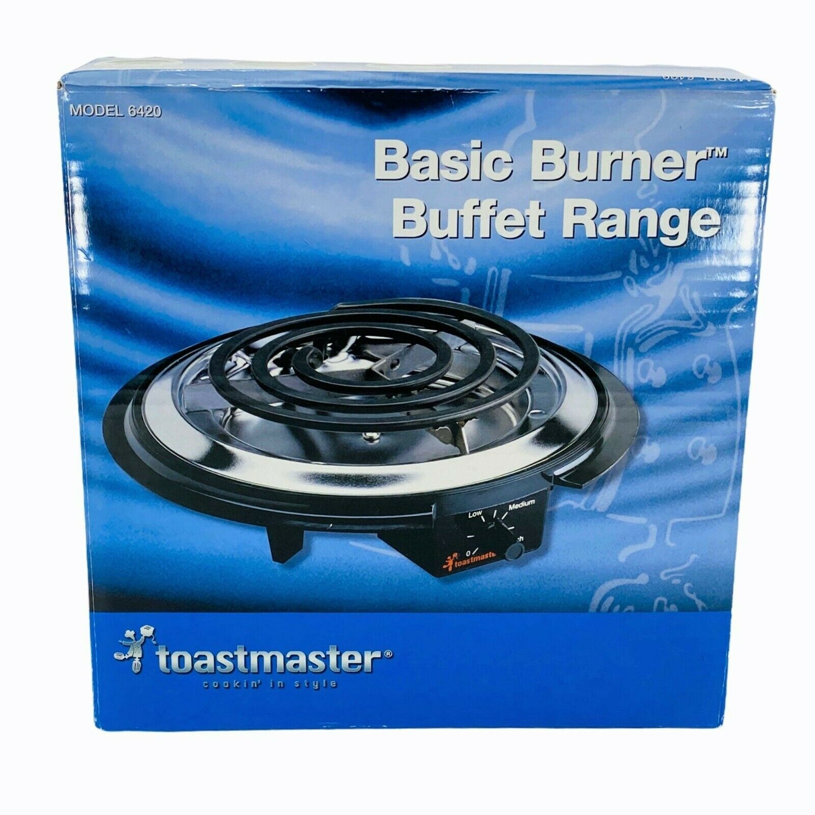 Toastmaster Basic Burner Buffet Range Electric Hot Plate, Adjustable Temperature